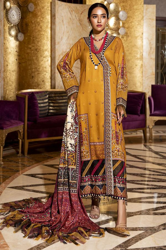 Saffron- Umang by Motifz Digital Printed Cotail US-MU-2723