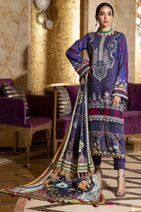 Blue- Umang by Motifz Digital Printed Cotail US-MU-2733
