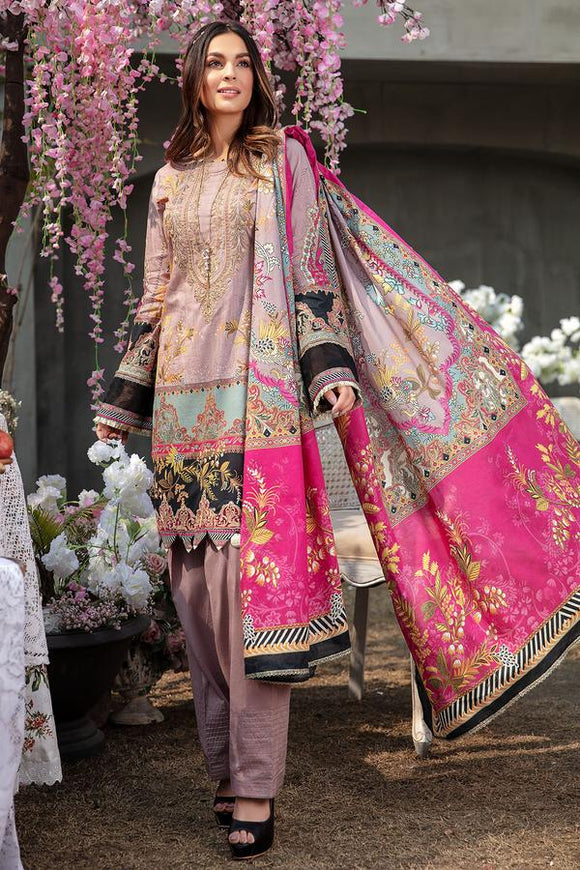 Rose Clair- Umang Lawn by Motifz US-MUL-2814
