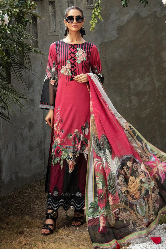 Tropical Bloom- Umang Lawn by Motifz US-MUL-2827