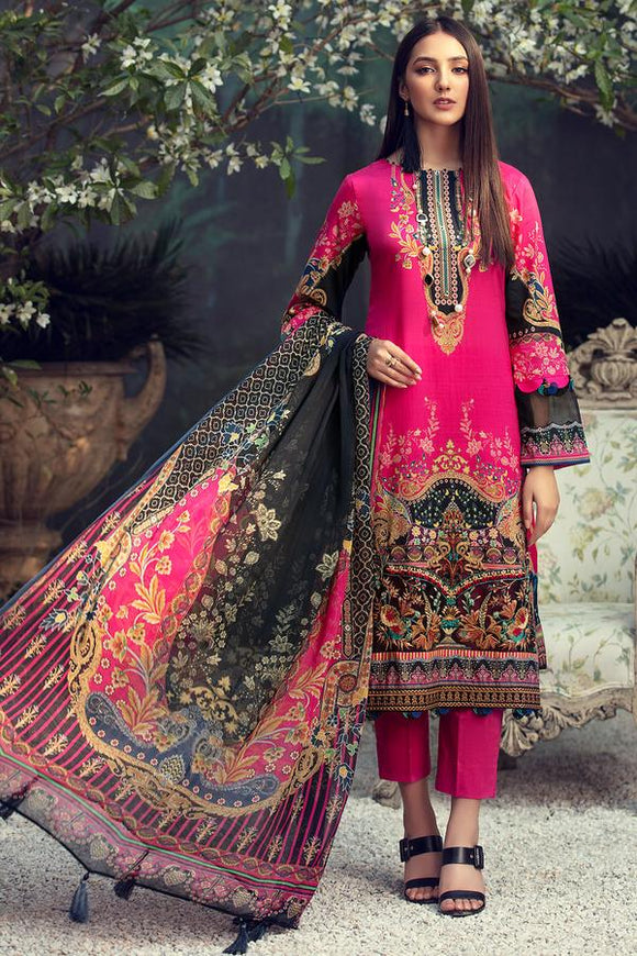Neon Rose- Umang Lawn by Motifz US-MUL-2829