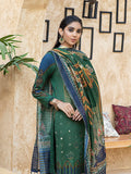 Hunter green- Rococo Festive Digital Lawn Collection by Salitex US-WK-00668A