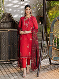 Barn red- Estella Lawn collection By Salitex US-SEL-09
